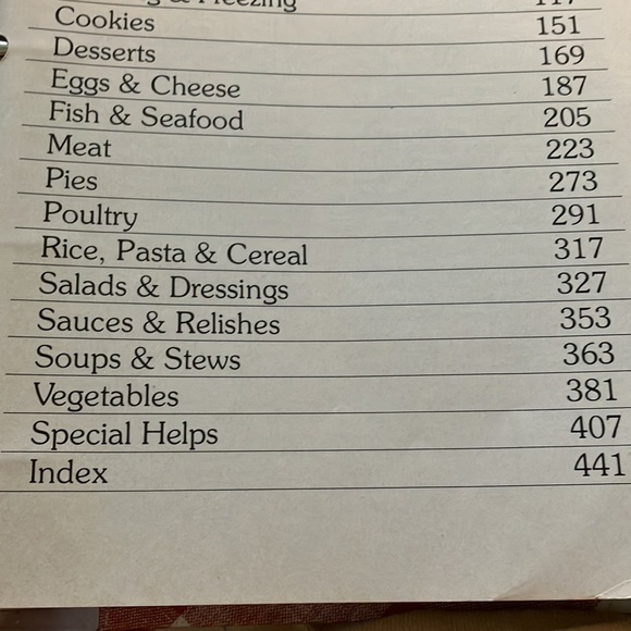 VINTAGE BETTER HOMES & GARDENS NEW COOKBOOK 1981 HARDCOVER 5 RING BINDER - Picture 17 of 17